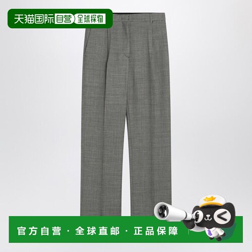 欧洲直邮PRADA 女士休闲裤 P273IOOO16VEF0480 SS2025 橙色 Wide