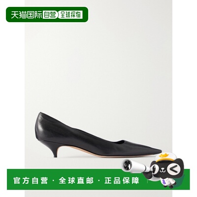 1h可退 The Row 女士 Liisa 皮质小跟浅口鞋 F1938SL1