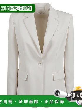香港直邮Parosh 女士 P.A.R.O.S.H.单排扣西装外套 PANTY24D42022
