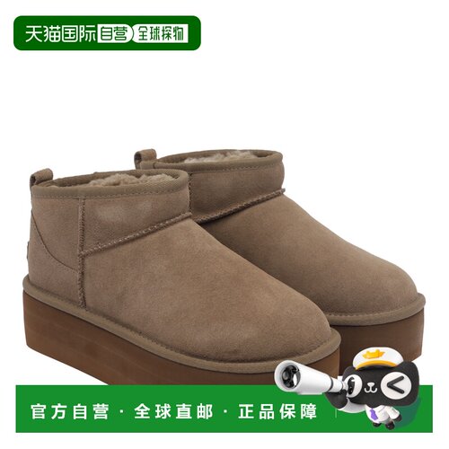 香港直邮UGG 女士高跟鞋 1135092LBNZ AW2026 棕色 支付后1h可退