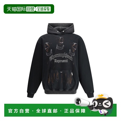 香港直邮Represent 男士 Thoroughbred 连帽衫 MLM41134VINTAGEBL