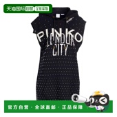 香港直邮Pinko 舒适时尚 品高 短款 1h可退 black黑色 女士 连衣裙