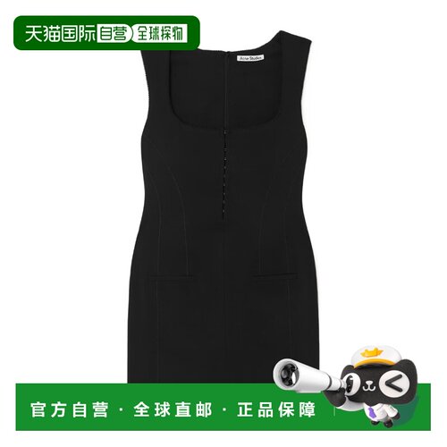 1h可退 香港直邮ACNE STUDIOS 女士连衣裙 A20392900 SS2021 黑色