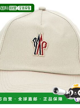 1h可退 香港直邮moncler 盟可睐 女士 白色棉帽子 K10983B0000104