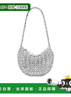 香港直邮Paco Rabanne 徽标单肩包 23PSS0337MET001P040