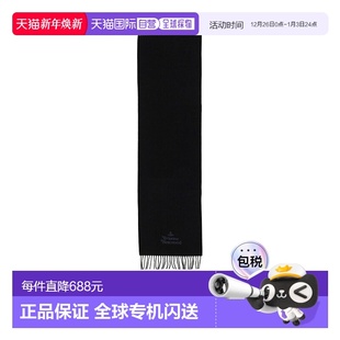 81030007W00Q7高端时尚 徽标流苏围巾 Westwood 香港直邮Vivienne