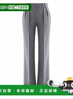 香港直邮Jil Sander 吉尔 桑达 女士 羊毛华达呢长裤 J01KA0194J4