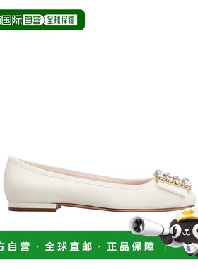 香港直邮Roger Vivier Tres Vivier Strass 芭蕾舞鞋 RVW44935720