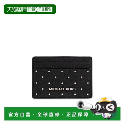 香港直邮MICHAEL MICHAEL KORS 女士卡包 32R6SJ6D1L0001BLACK