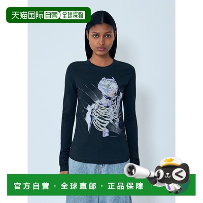 1h可退 香港直邮Our Legacy 女士 Strain 修身T恤 W2266SCA上衣