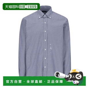 NCMA1492580WJOU211长袖 香港直邮Fay 格纹衬衫