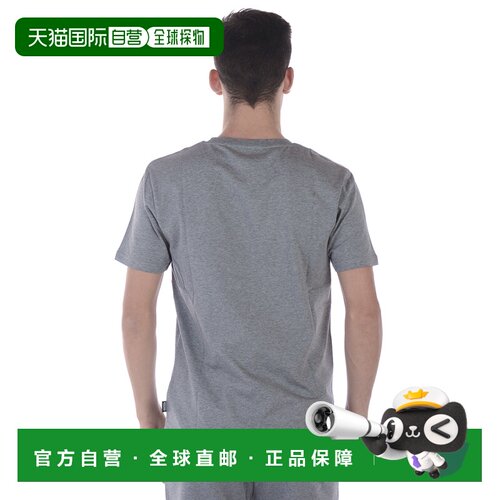 香港直邮MOSCHINO 男士T恤 A19128102GREY SS2022 灰色 印花T恤