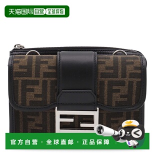 1h可退 FF提花包7VA649ALWK日常休闲斜挎包 香港直邮FENDI芬迪男士