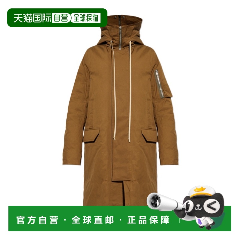 香港直邮Rick Owens 长袖大衣 RU02D6980TE