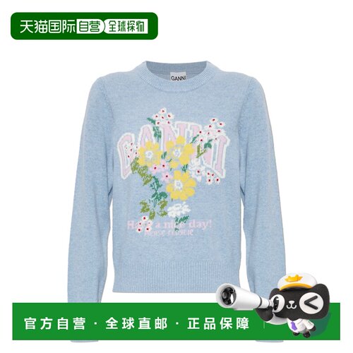 香港直邮GANNI 女士针织衫 A11500592678ZXF AW20【付后1h可退】