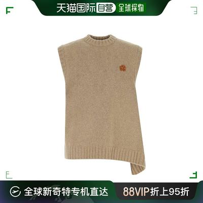 香港直邮Ader Error 圆领无袖针织背心 AW21BKAFWKV02BGBEIGE