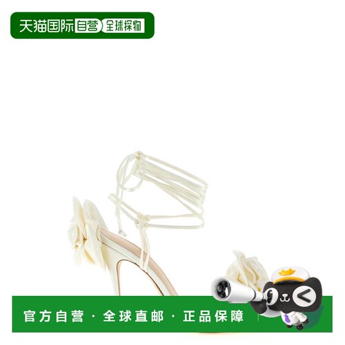 1h可退 香港直邮magda butrym 女士 'RE23 ' 花朵凉鞋 526423IVOR
