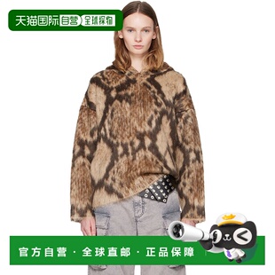 棕色连帽衫 女士 251WCK00123KWW00 Attico 香港直邮The