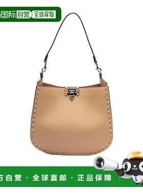 【99新未使用】香港直邮Valentino 铆钉单肩包 WB0N04FQY华伦天奴