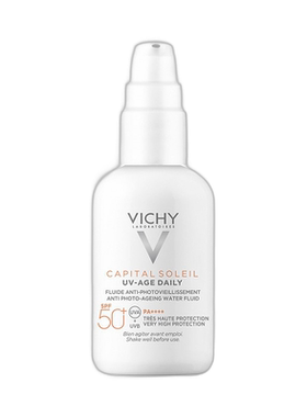 欧洲直邮Vichy/薇姿小白盾优护水润隔离防晒霜40ml清爽防晒乳正品