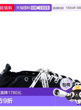 1h可退 香港直邮GANNI 甘尼 女士 黑色运动型平底鞋 B1040014099