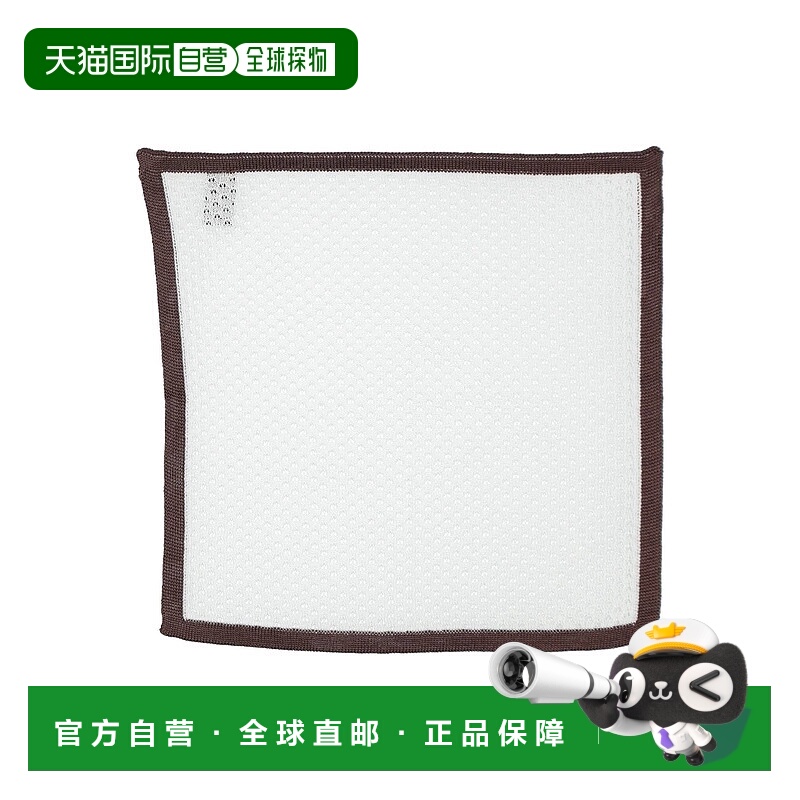 1h可退 香港直邮Canali 康钠丽 男士 Foulards 围巾 brown棕色 舒