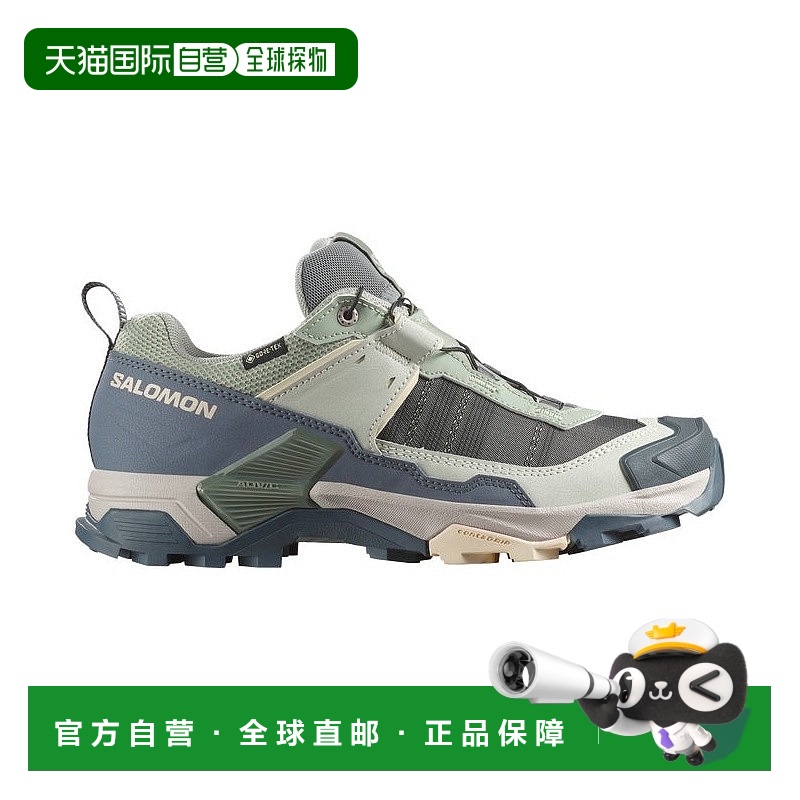 自营欧洲直邮Salomon萨洛蒙 X ULTRA 5 GORE-TEX系列女士浅绿色//