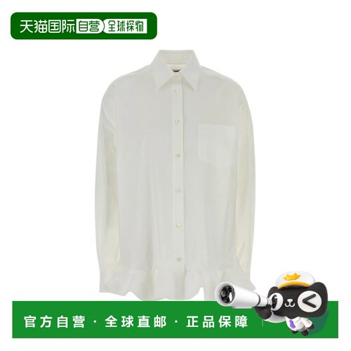 香港直邮MOSCHINO 女士衬衫 EJ020855311001 AW2026 白色 CAMICIA