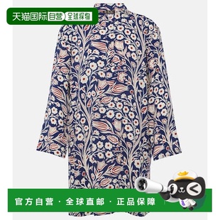 花朵真丝长衫 香港直邮Loro 女士 诺悠翩雅 Piana