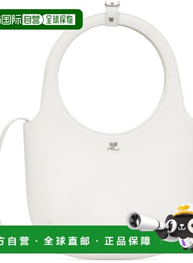 1h可退 香港直邮Courreges 女士 白色 Holy Leather 单肩包 325GS