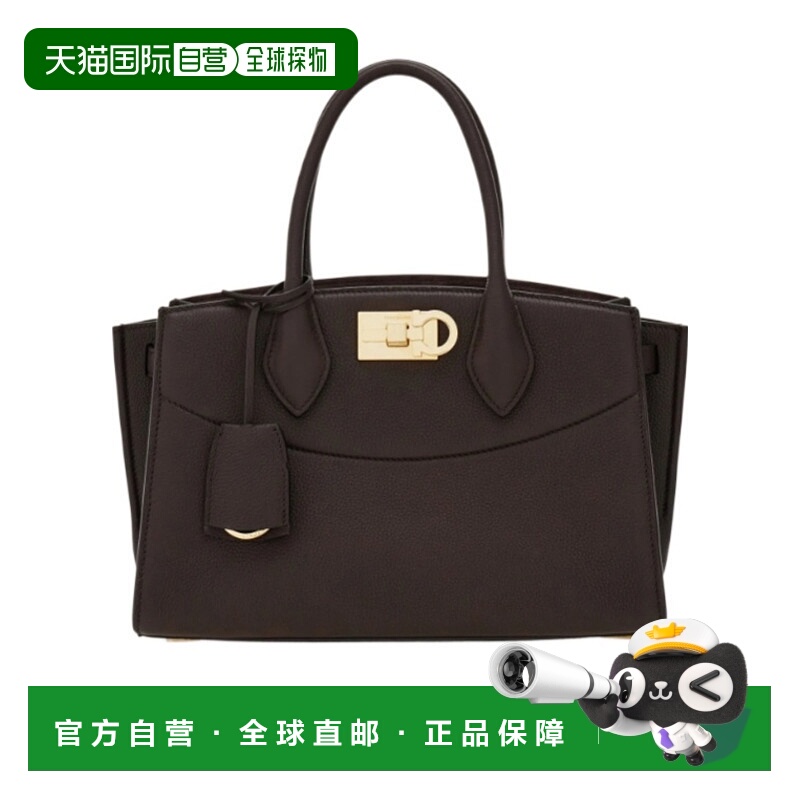 香港直邮Salvatore Ferragamo Soft Studio中号单肩包手袋 21A112
