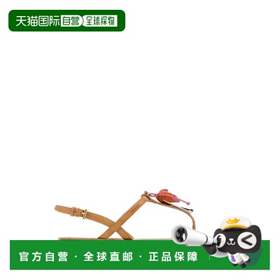 1h可退 香港直邮PRADA 女士凉鞋 1Y510OF005V69F0018 AW2026 驼色