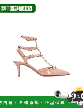 1h可退 香港直邮valentino 华伦天奴 女士 铆钉浅口鞋 4W0S0375VN