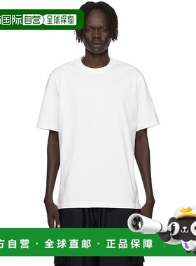 1h可退 香港直邮Y-3 男士 白色 T 恤 KB2607 white白色 舒适时尚