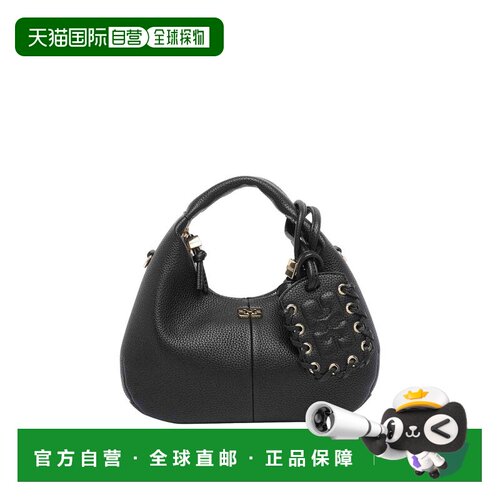 香港直邮GANNI 女士手提包 A6976099BLACK099BLACK AW2026