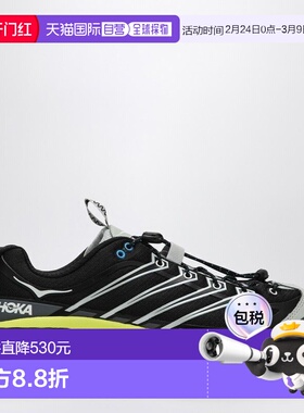 1h可退 香港直邮Hoka One One 男士 MAFATE THREE2 黑色黄色运动