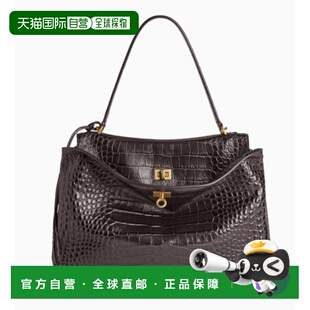 香港直邮Balenciaga 巴黎世家 女士 Rodeo 中号浓啡色手袋 789772