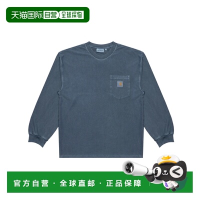 香港直邮CARHARTT WIP 男士T恤 I0368621CGD AW2026 蓝色 COTTON
