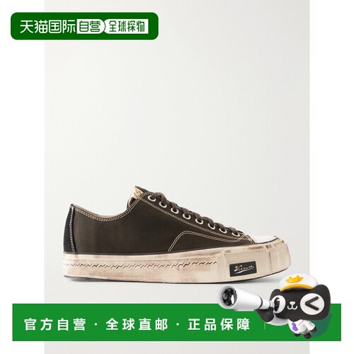 Visvim 维斯维木 男士 Skagway 帆布运动鞋 126101001003