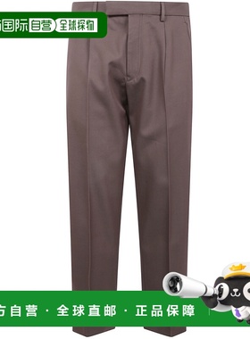 1h可退 香港直邮zegna 杰尼亚 男士 棉质羊毛长裤 UGI04A2TP45