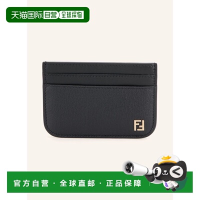 欧洲直邮FENDI 女士卡包 100339726013000 CO 黑色 Card wallet