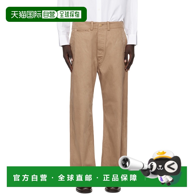 香港直邮Tom Ford 汤姆 福特 男士 驼色 Lot. 202 Engineer 长裤