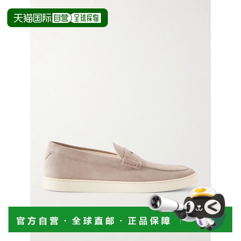 Brunello Cucinelli 布内罗 古奇拉利 男士 绒面革乐福鞋一脚蹬