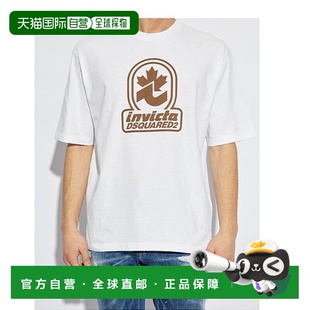 时尚 香港直邮Dsquared2 正品 S74GD1393S22507短袖 高级感 图案T恤