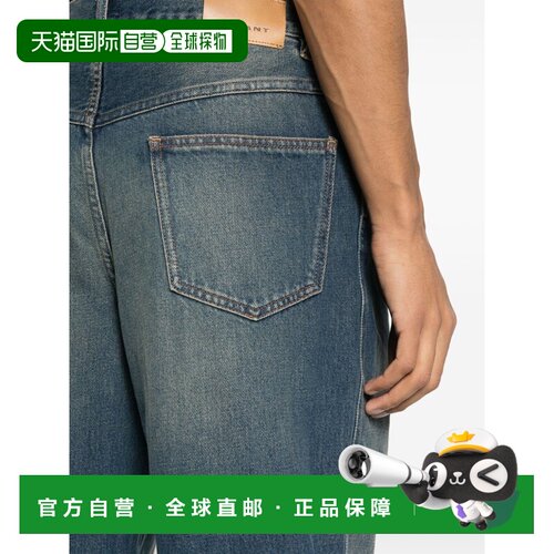 香港直邮MARANT 男士牛仔裤 PA0123HAB1G02H30FB AW2025 蓝色