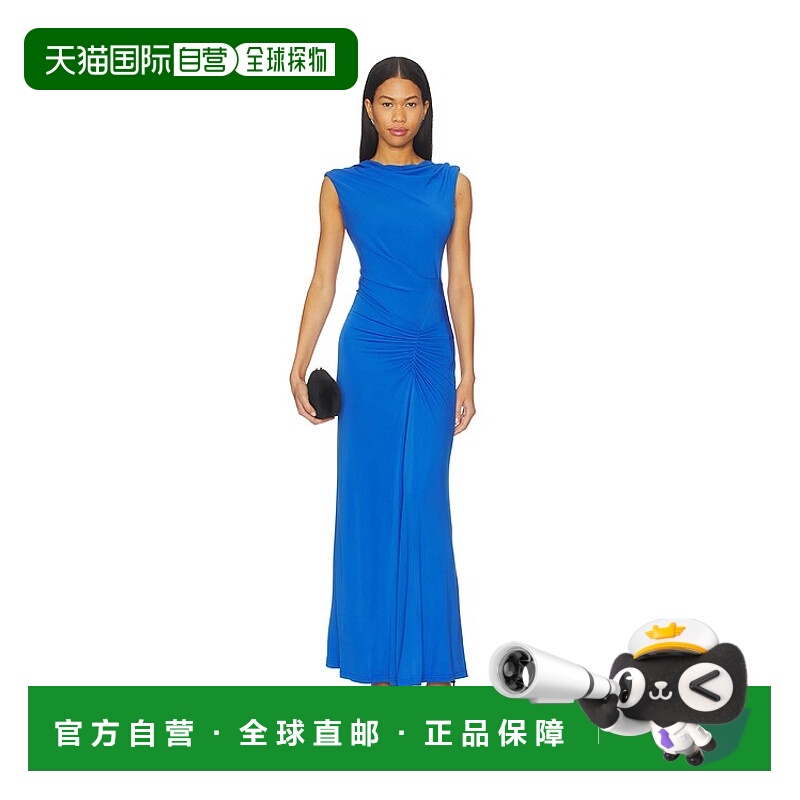 1h可退 香港直邮Simkhai 女士 Acacia 中长连衣裙 1261075D