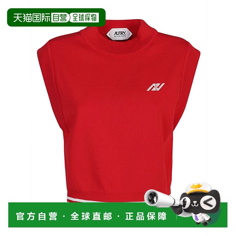 1h可退 香港直邮AUTRY 女士 背心/吊带 VESW426RRED red红色 舒适,女装/女士精品,背心吊带,淘宝优惠券,粉丝福利购,淘宝优惠卷