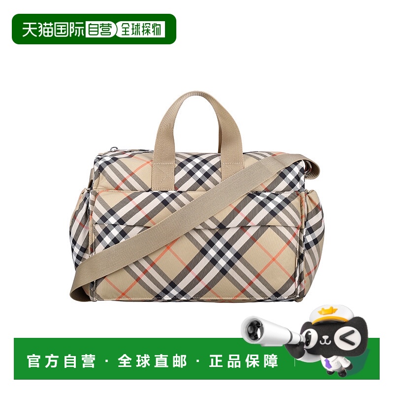 1h可退 香港直邮Burberry 巴宝莉 女童 MD CHK DPR BWLNG 包包童