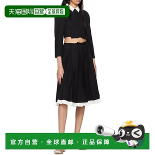 半身裙 香港直邮SHUSHU Pleat Ruffled MWDCSK06QAP167BA100 TONG