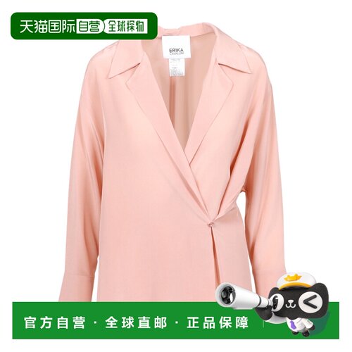 香港直邮ERIKA CAVALLINI 女士外套 P5ST05F340 SS2025 粉红色